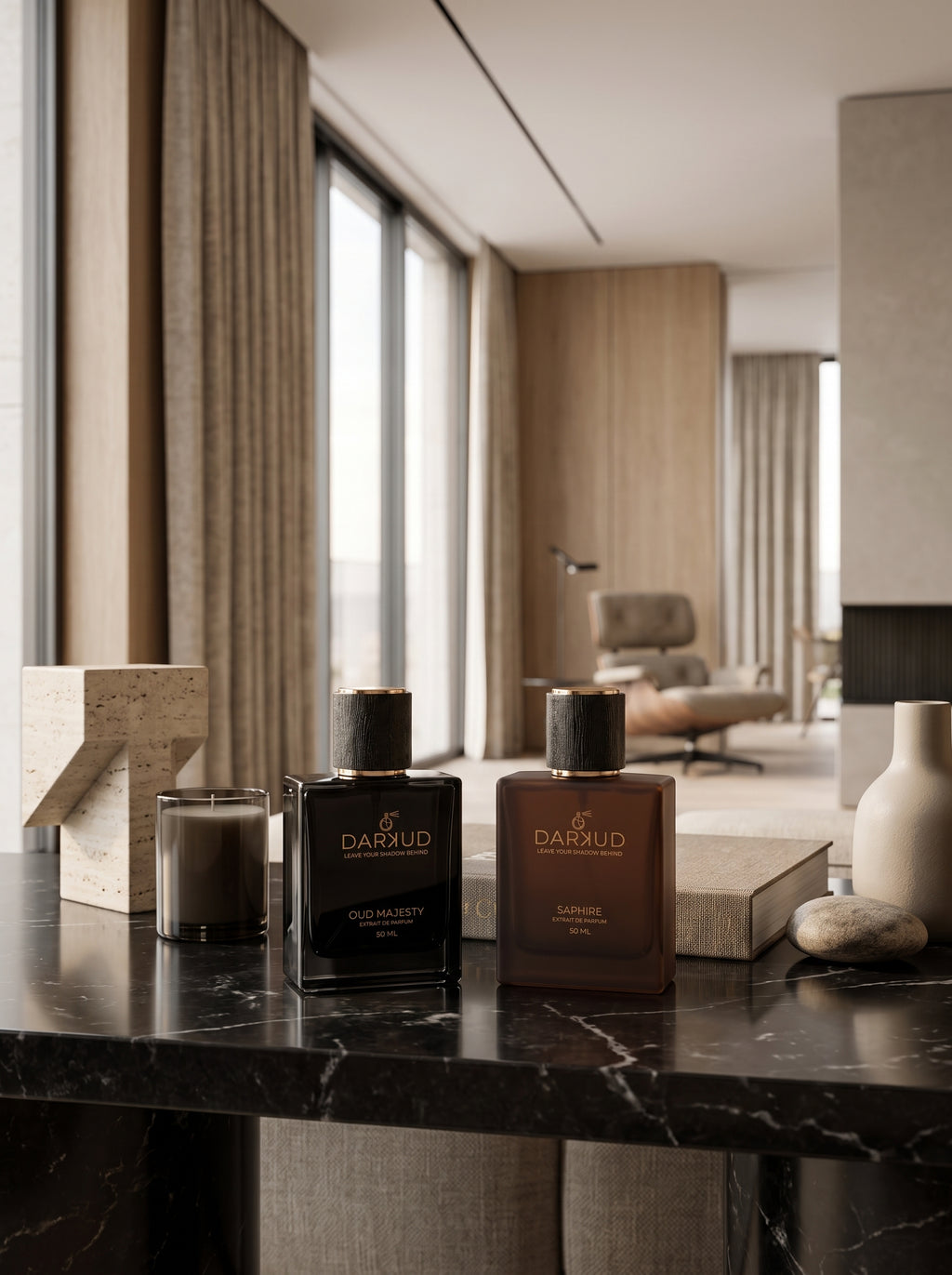Discover the Perfect Balance of OUD MAJESTY & SAPHIRE – 2 × 50 ML Luxury Perfume Collection