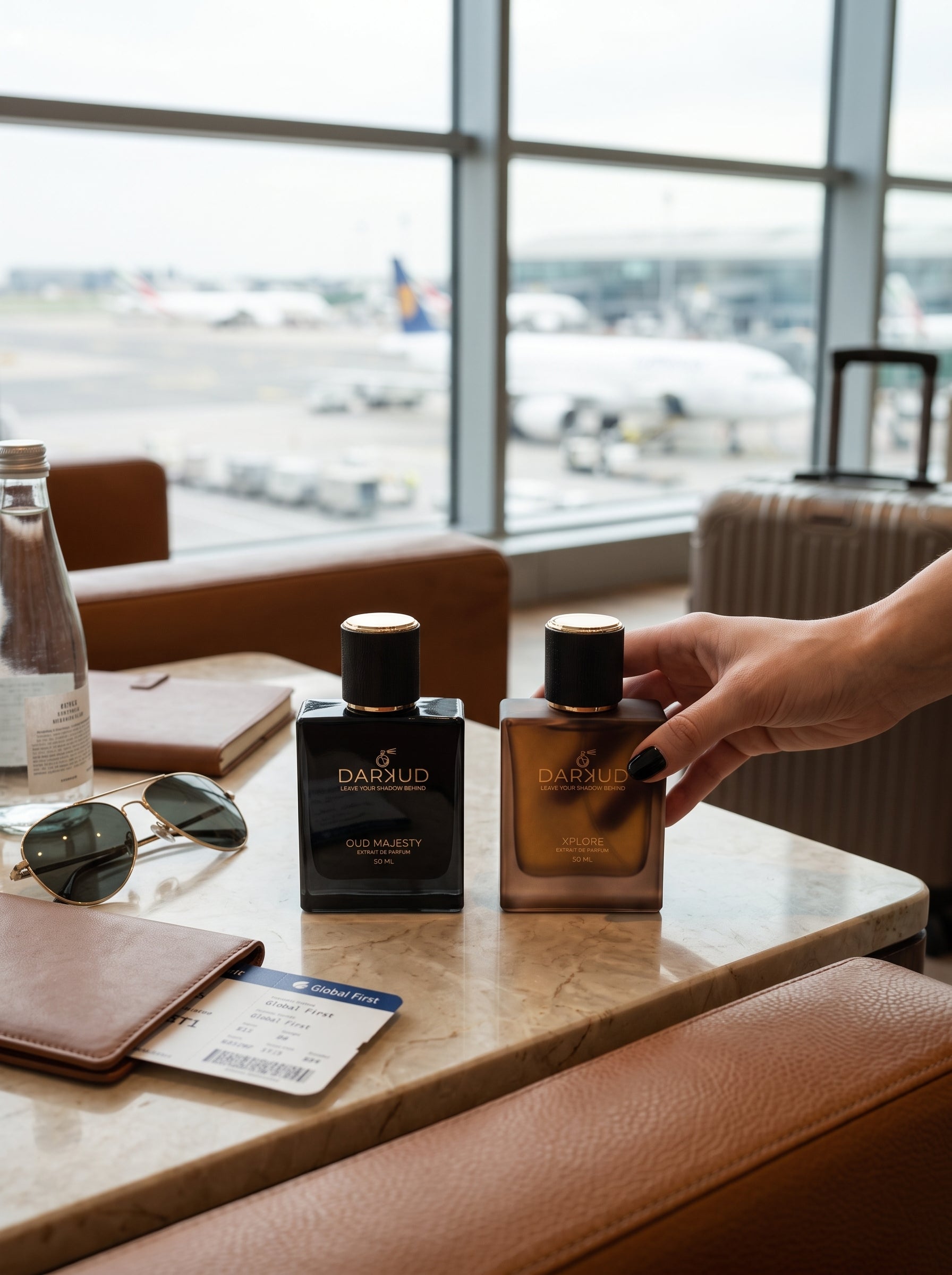 Discover the Perfect Fusion of OUD MAJESTY & XPLORE – 2 × 50 ML Luxury Perfume Collection