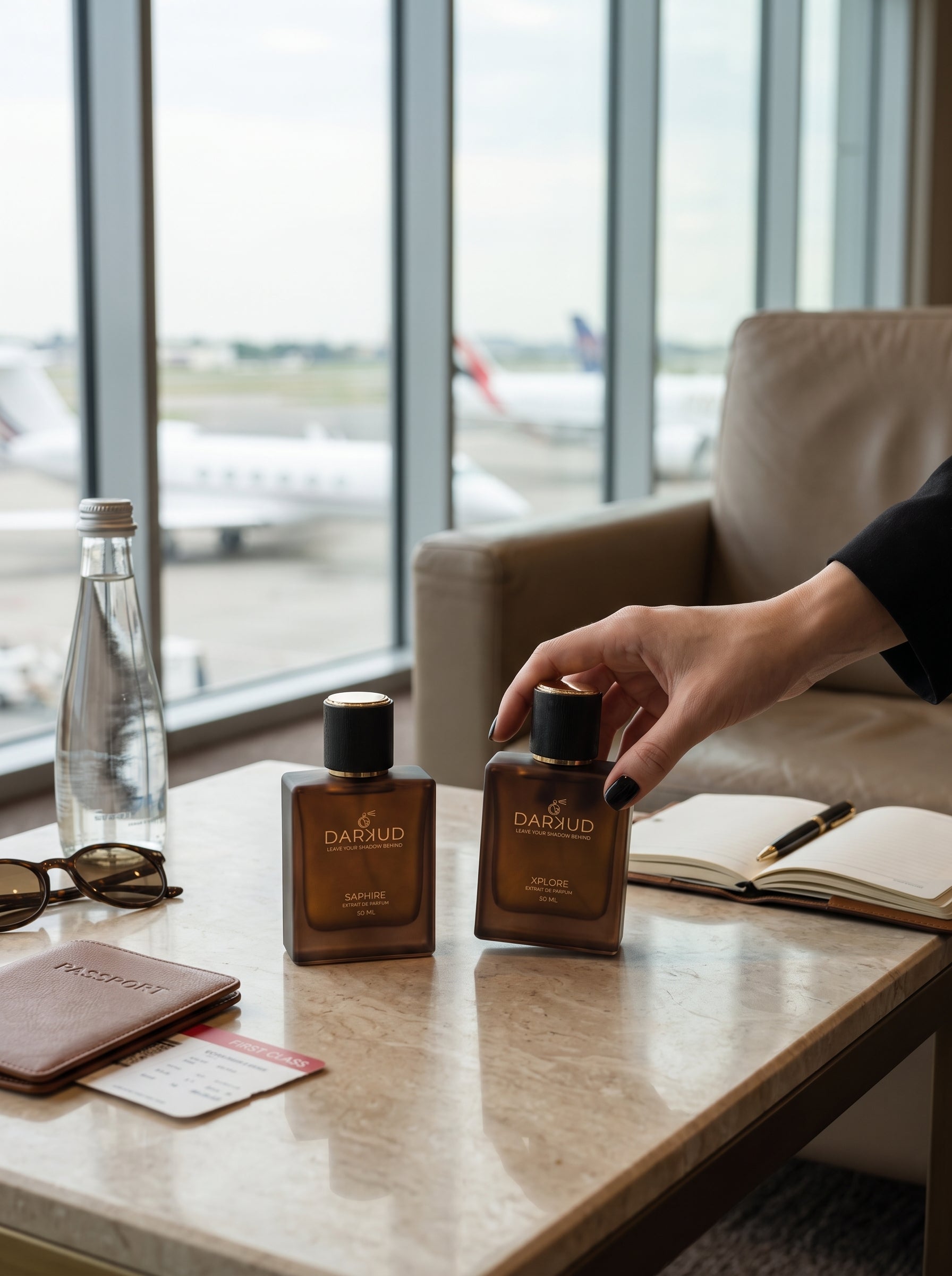 Discover the Perfect Fresh Fusion of SAPHIRE & XPLORE – 2 × 50 ML Luxury Perfume Collection