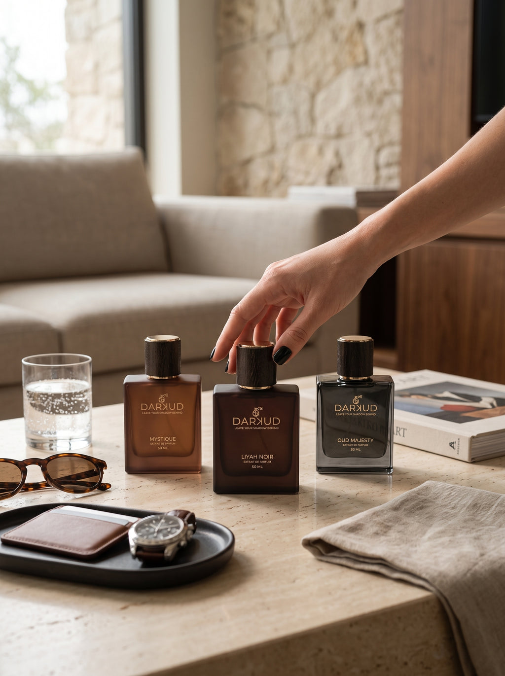 Discover the Ultimate Luxury Collection – LIYAH NOIR • MYSTIQUE • OUD MAJESTY | 3 × 50 ML