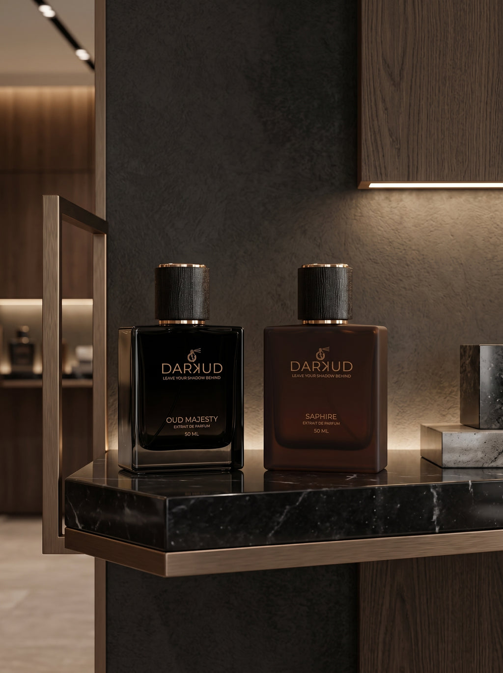 Discover the Perfect Balance of OUD MAJESTY & SAPHIRE – 2 × 50 ML Luxury Perfume Collection