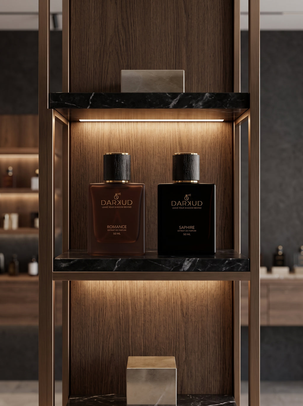 Discover the Perfect Harmony of ROMANCE & SAPHIRE – 2 × 50 ML Luxury Perfume Collection