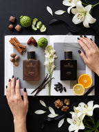 Discover the Perfect Harmony of ROMANCE & SAPHIRE – 2 × 50 ML Luxury Perfume Collection