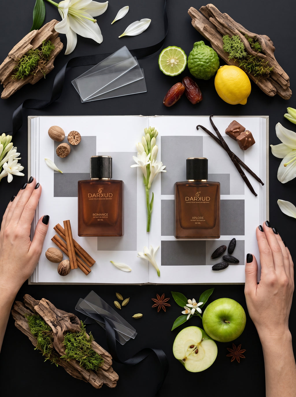 Discover the Perfect Fusion of ROMANCE & XPLORE – 2 × 50 ML Luxury Perfume Collection