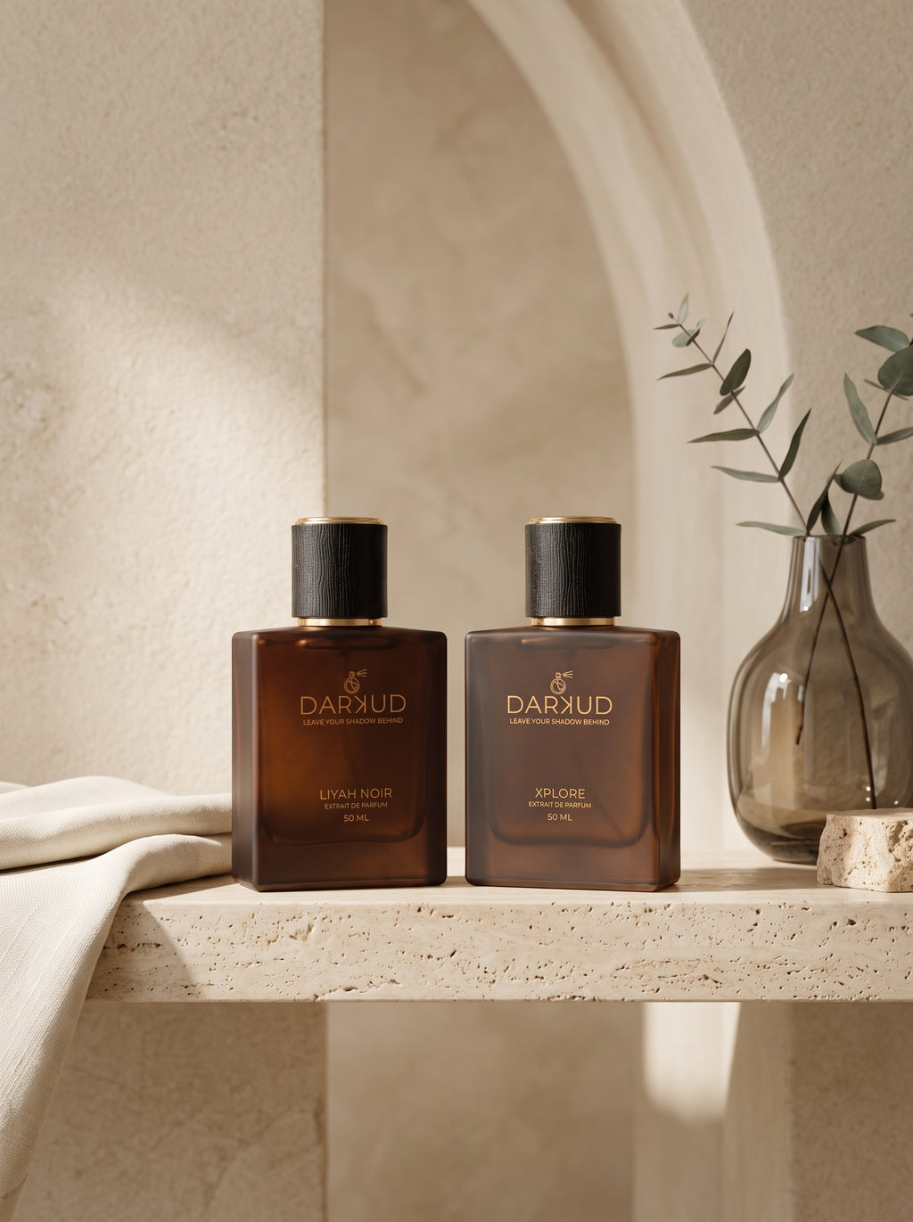 Discover the Fresh Sophistication of LIYAH NOIR & XPLORE – 2 × 50 ML Luxury Perfume Collection