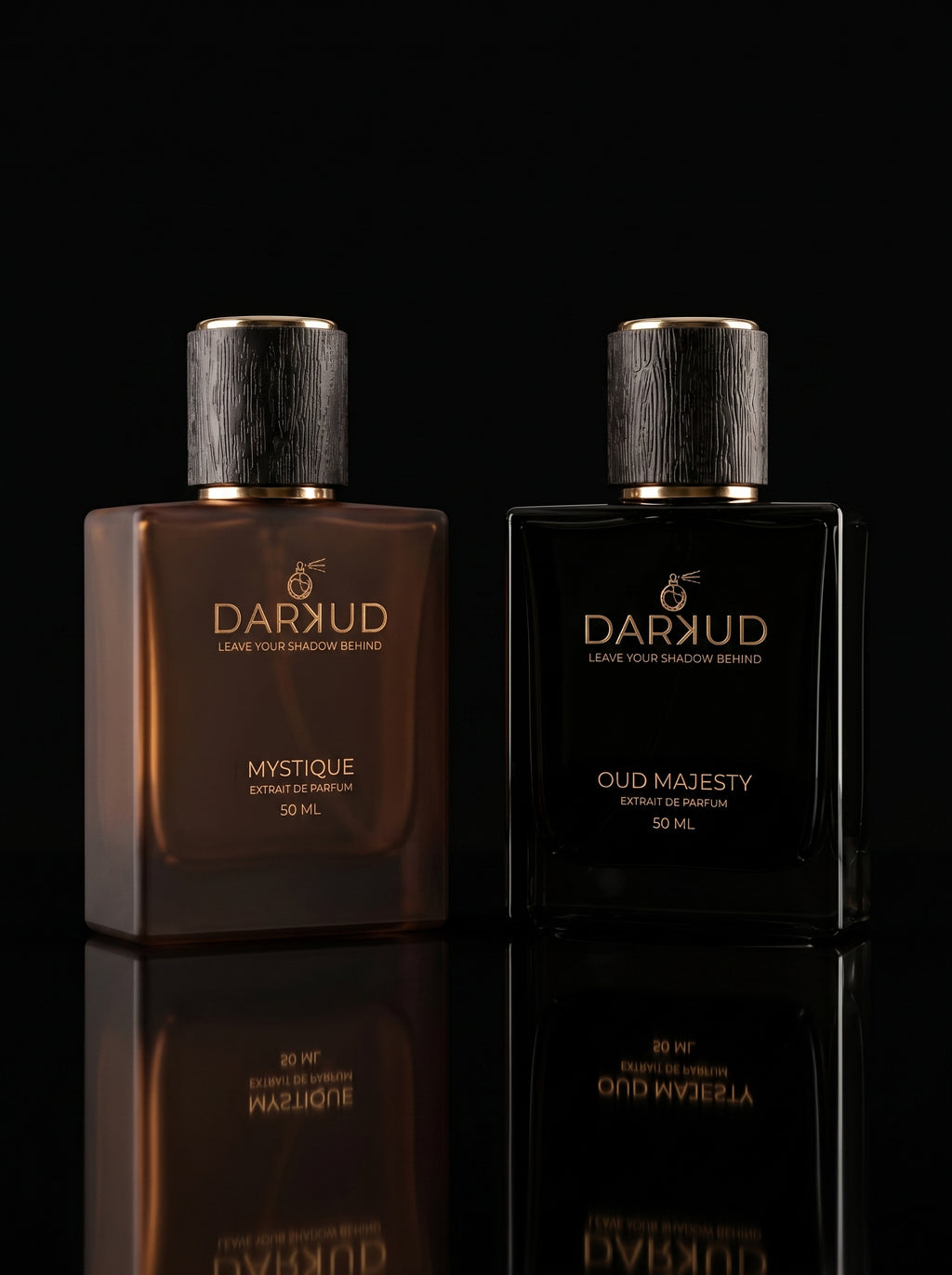 Discover the Perfect Harmony of MYSTIQUE & OUD MAJESTY – 2 × 50 ML Luxury Perfume Collection