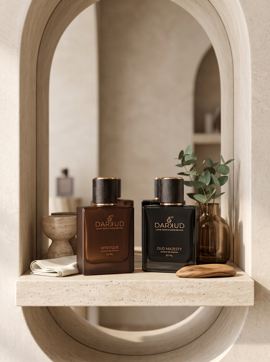 Discover the Perfect Harmony of MYSTIQUE & OUD MAJESTY – 2 × 50 ML Luxury Perfume Collection