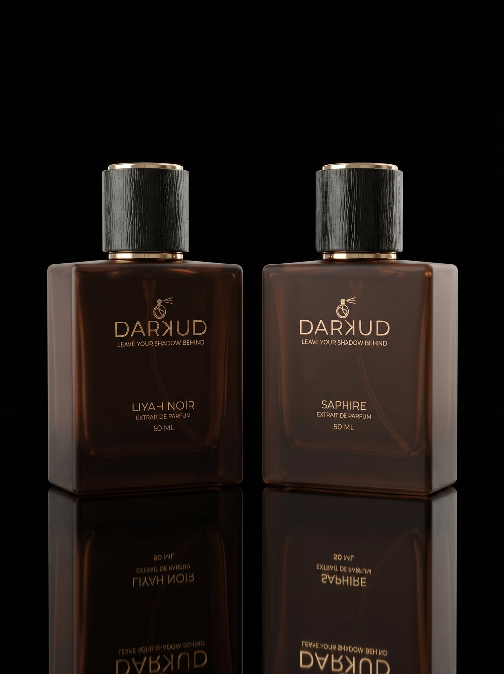 Discover the Perfect Fusion of LIYAH NOIR & SAPHIRE – 2 × 50 ML Luxury Perfume Collection