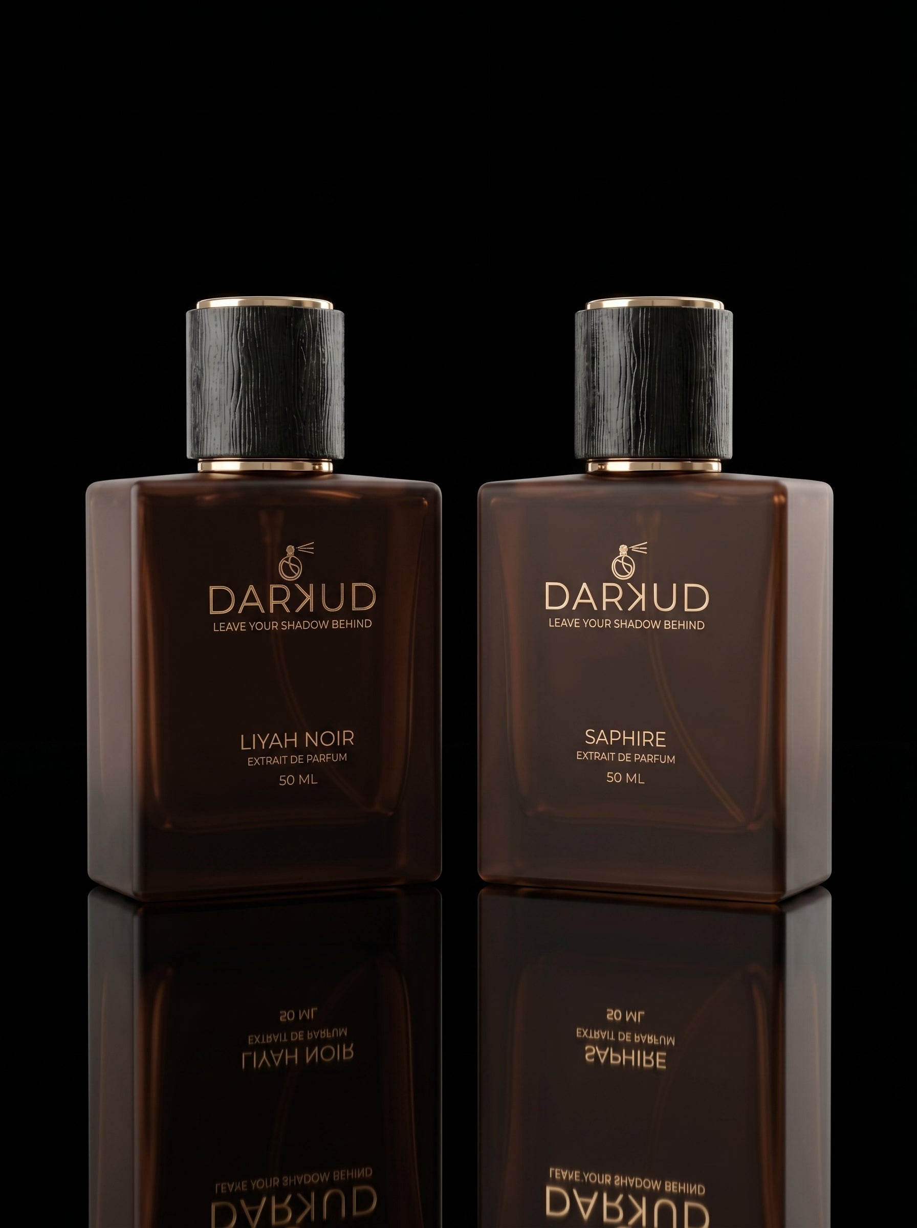 Discover the Perfect Fusion of LIYAH NOIR & SAPHIRE – 2 × 50 ML Luxury Perfume Collection