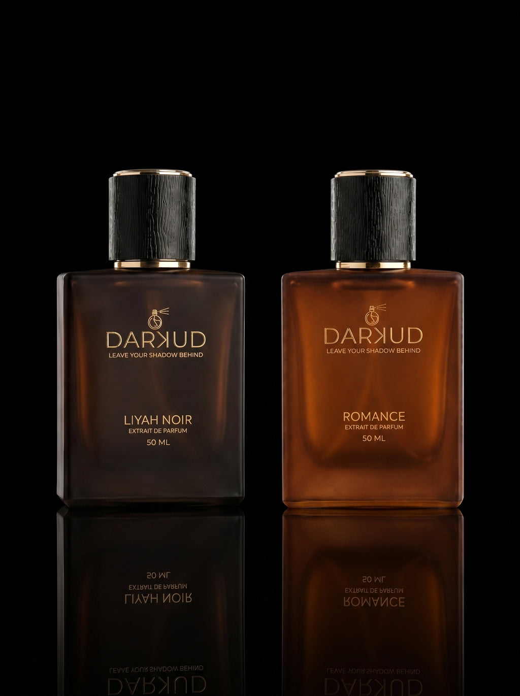Experience the Perfect Blend of Sophistication with LIYAH NOIR & ROMANCE – 2 × 50 ML Luxury Perfume Collection