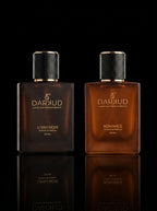 Experience the Perfect Blend of Sophistication with LIYAH NOIR & ROMANCE – 2 × 50 ML Luxury Perfume Collection