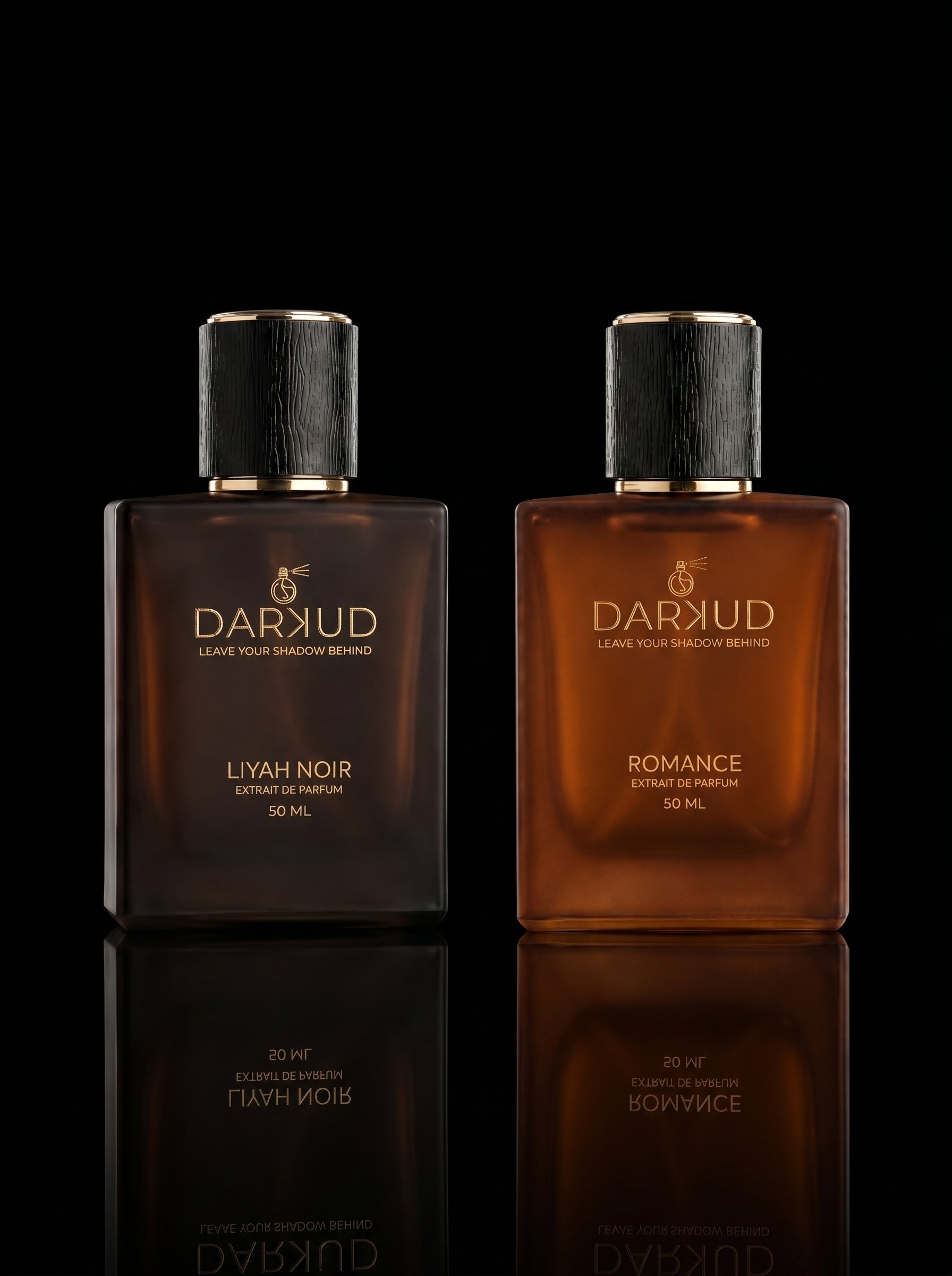 Experience the Perfect Blend of Sophistication with LIYAH NOIR & ROMANCE – 2 × 50 ML Luxury Perfume Collection