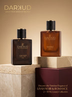 Experience the Perfect Blend of Sophistication with LIYAH NOIR & ROMANCE – 2 × 50 ML Luxury Perfume Collection
