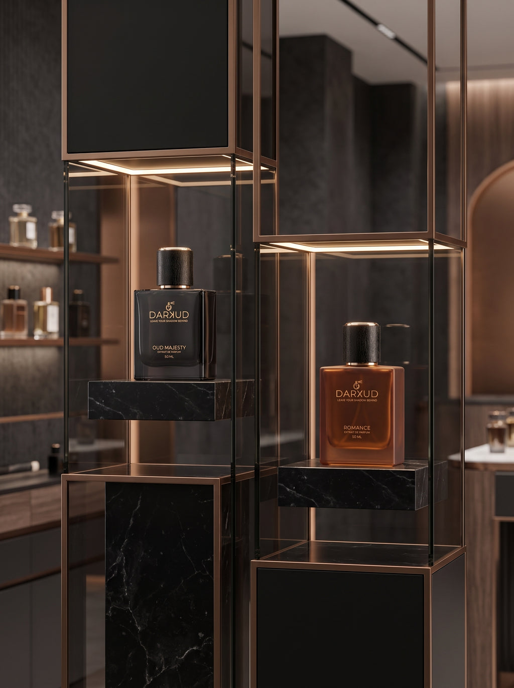 Discover the Perfect Fusion of OUD MAJESTY & ROMANCE – 2 × 50 ML Luxury Perfume Collection