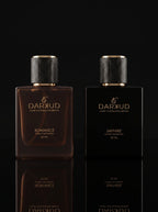 Discover the Perfect Harmony of ROMANCE & SAPHIRE – 2 × 50 ML Luxury Perfume Collection