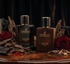Luxury Perfume Combo | LIYAH NOIR 50ML + OUD MAJESTY 50ML | 2 Premium Extrait De Parfum Fragrances | Long Lasting Fruity Smoky Woody Musky & Oud Spicy Woody Scents | Gift Set 100ML