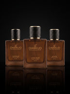 Luxury Perfume Trio Gift Set – LIYAH NOIR • MYSTIQUE • XPLORE | 3 × 50 ML