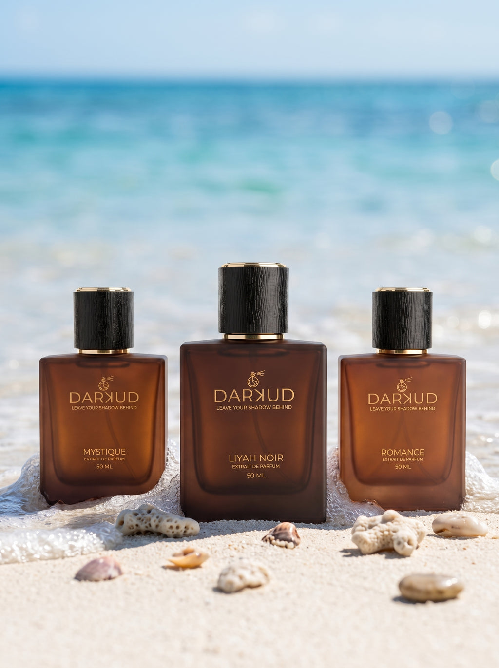 The Signature Trio | MYSTIQUE + LIYAH NOIR + ROMANCE | Premium Extrait de Parfum Collection