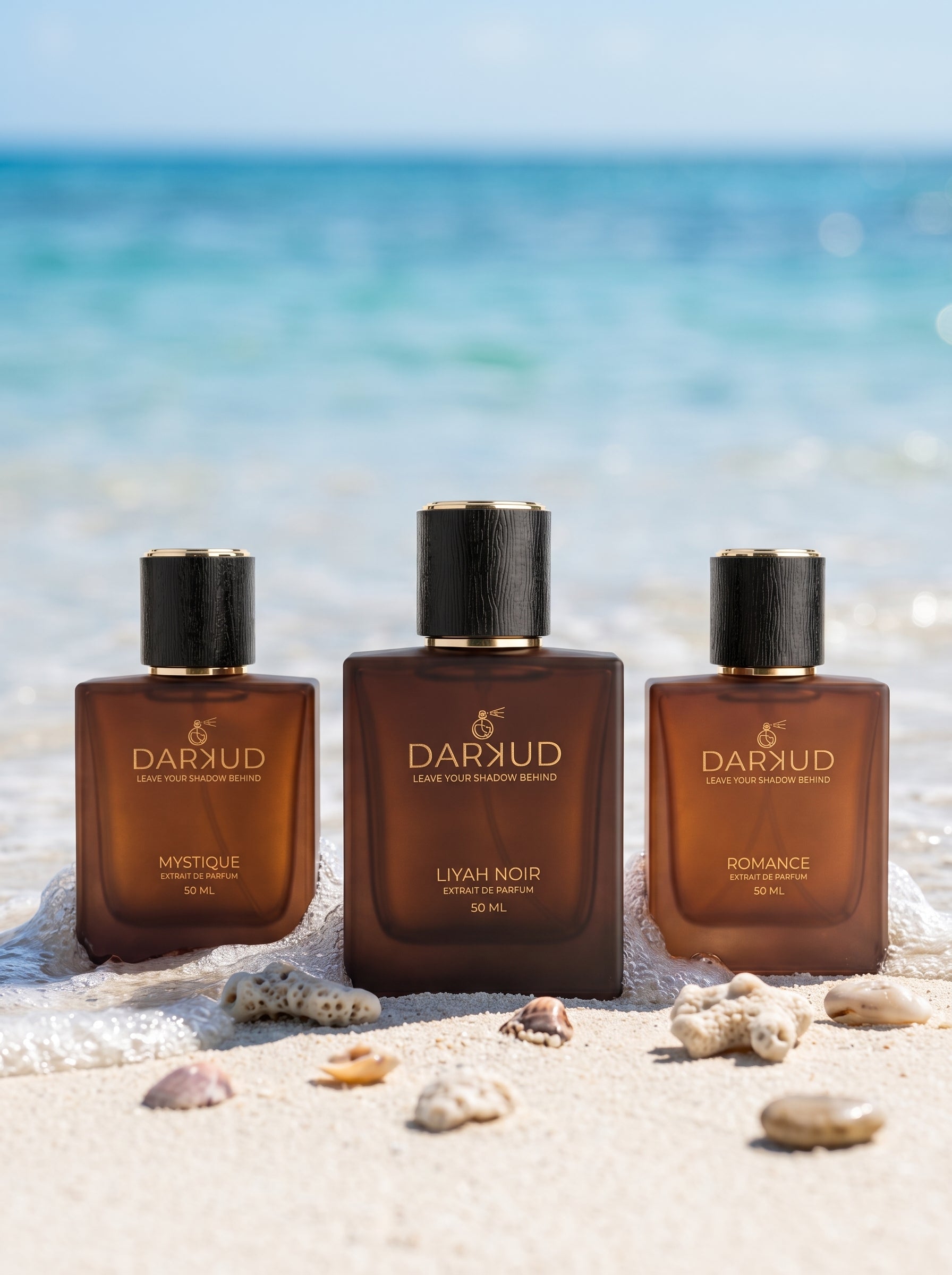 The Signature Trio | MYSTIQUE + LIYAH NOIR + ROMANCE | Premium Extrait de Parfum Collection