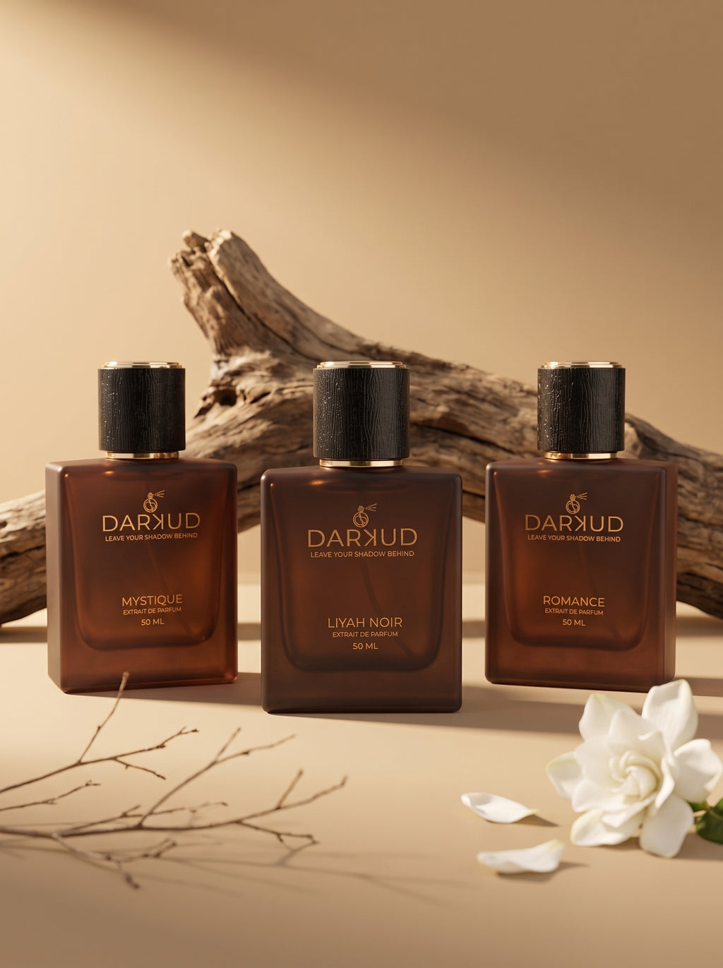 The Signature Trio | MYSTIQUE + LIYAH NOIR + ROMANCE | Premium Extrait de Parfum Collection