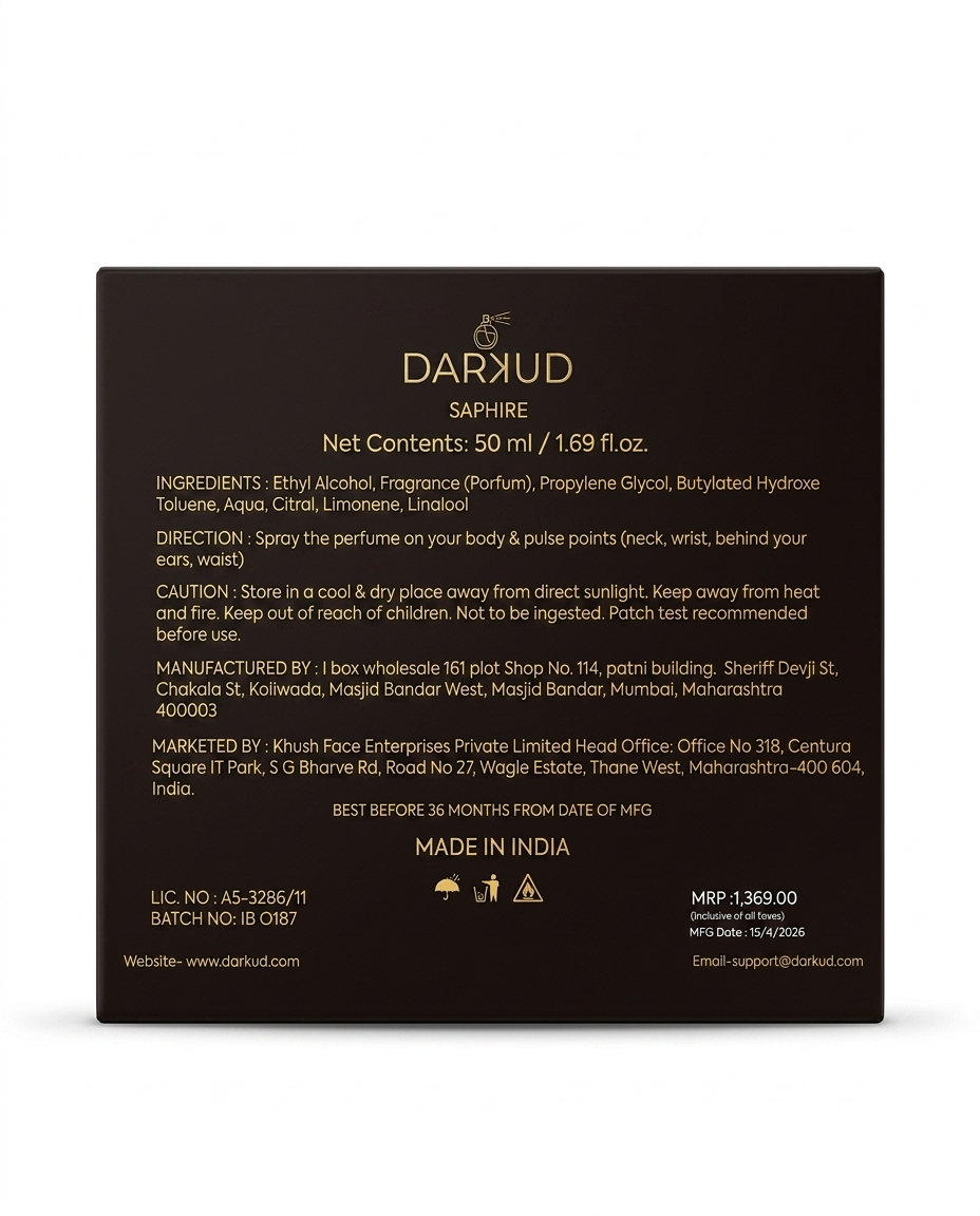 SAPHIRE 50ML