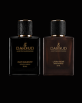 Luxury Perfume Combo | LIYAH NOIR 50ML + OUD MAJESTY 50ML | 2 Premium Extrait De Parfum Fragrances | Long Lasting Fruity Smoky Woody Musky & Oud Spicy Woody Scents | Gift Set 100ML